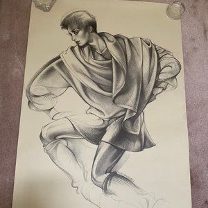 Vintage Art Poster - Krizia